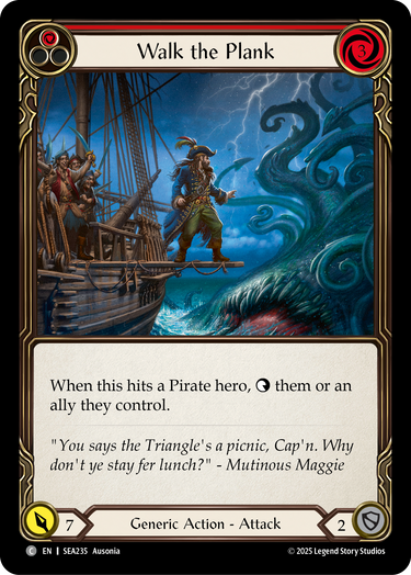 Walk the Plank (Red)
